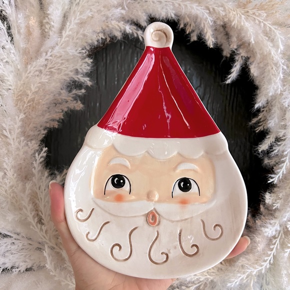 Johanna Parker Other - ✨NEW🎅Johanna Parker Santa Christmas Holiday Plate🎄
